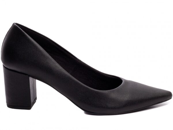 Sapato Scarpin Salto Alto Preto Confortável Elegante